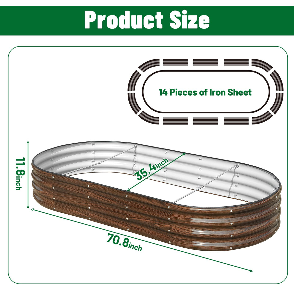 SnugNiture oval bed with safe rubber edging protecting hands during setup