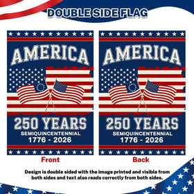 Snungee 12x18 garden flag on a pole, ideal for porches and yards.