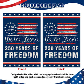 Snungee 12x18 garden flag fits standard stands for outdoor decor