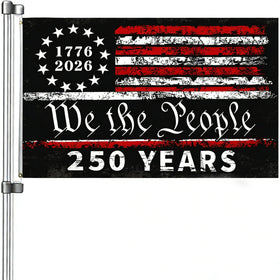 Snungee 250th anniversary flag We the People for outdoor display.