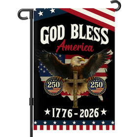 Snungee 250th-anniversary USA flag with double-sided design, ideal for outdoor display