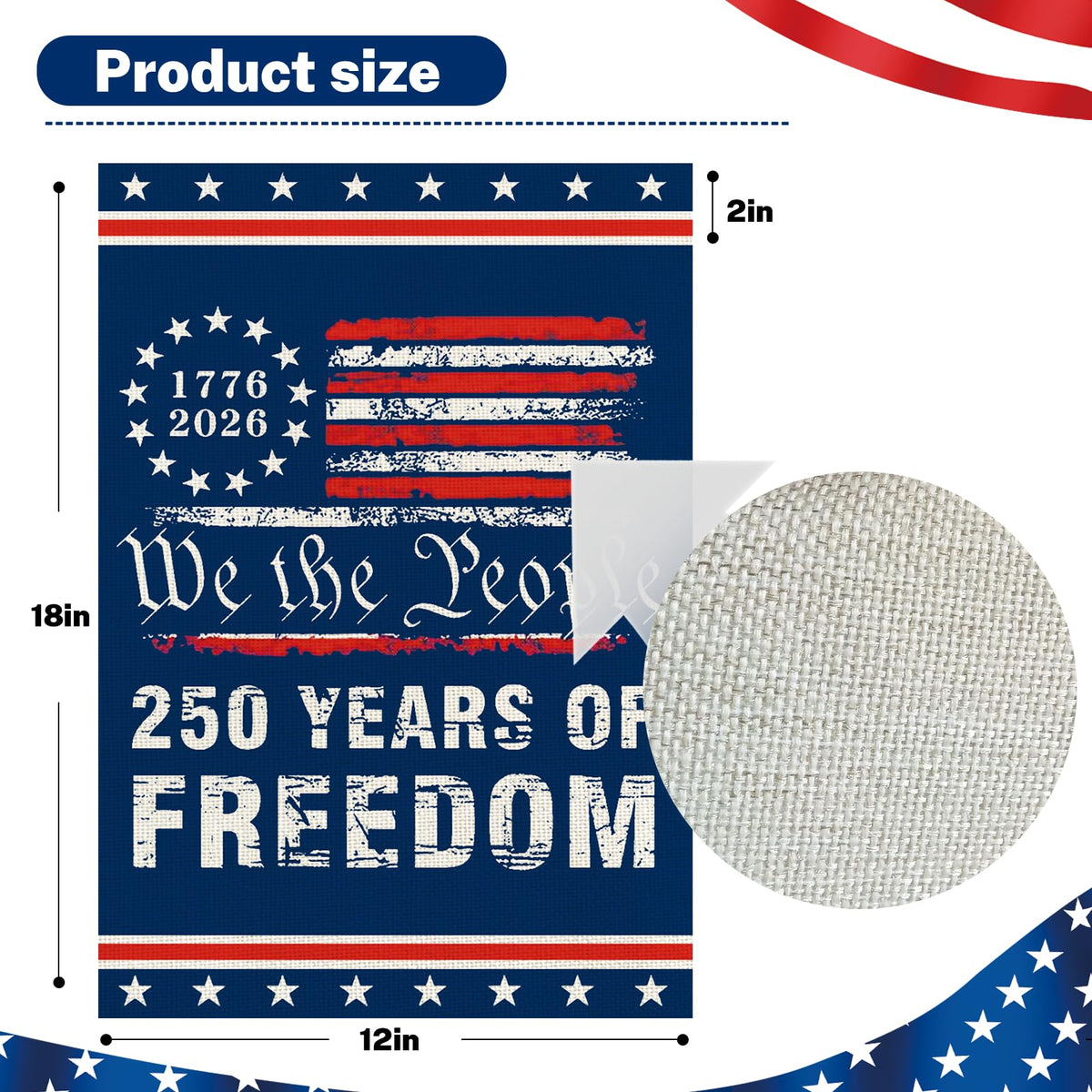 Snungee durable fade-resistant flag withstands sun for long-lasting display