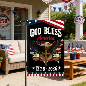 Snungee linen garden flag with weather resistance and vivid colors