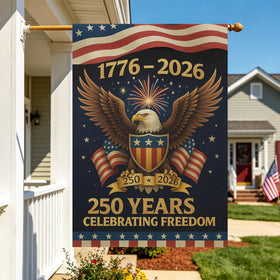 Snungee outdoor flag with reinforced stitching and secure sleeve.