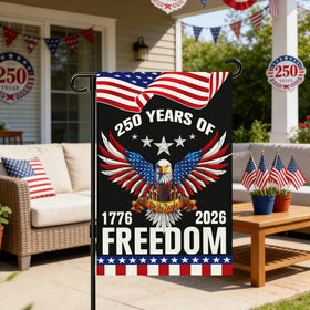 Snungee outdoor flag with durable sleeve for pole mounting.