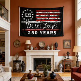 Snungee patriotic flag for parades and community gatherings.