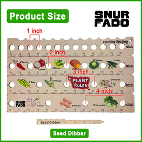 Reusable Plant Ruler by Snurfado ready for multiple seasons of gardening