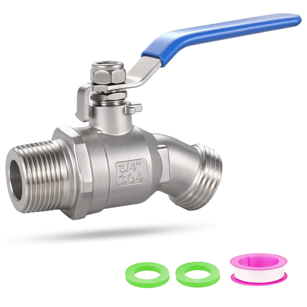 SNUTUYA 304 stainless hose bib body for durable outdoor use and steady flow