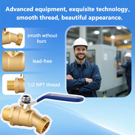 SNUTUYA extra-large handle offering easy water control.