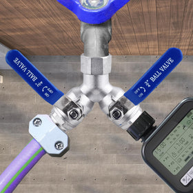 SNUTUYA full-channel ball valve minimizes resistance for steady flow