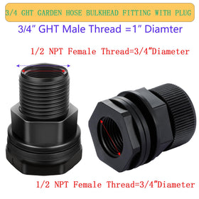 SNUTUYA garden hose thread connection supports quick, reliable 3/4 in GHT fittings.
