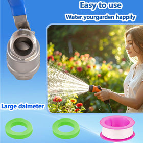 SNUTUYA 3/4 in NPT inlet and 3/4 in GHT outlet for standard hoses