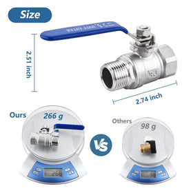 SNUTUYA leak-proof connection helps prevent drips and leaks.