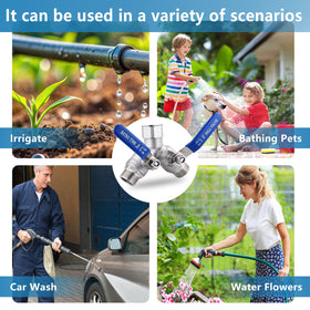 SNUTUYA easy installation on outdoor hoses and fixtures