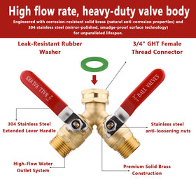 SNUTUYA silicone gasket ensures leak-proof hose connections.