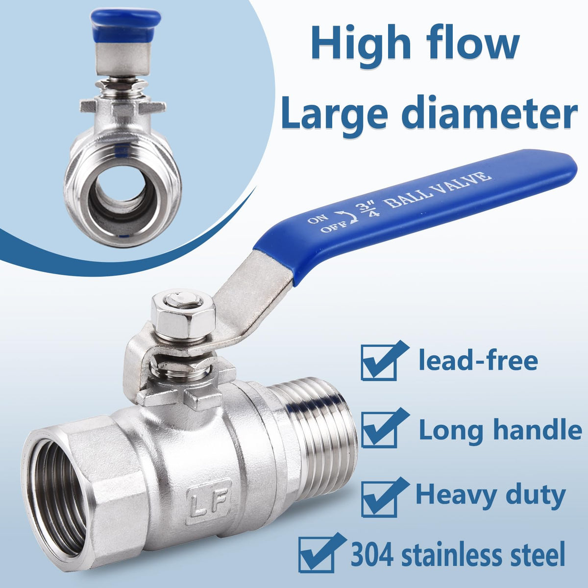 SNUTUYA large bore opening supports higher flow for quick tasks.