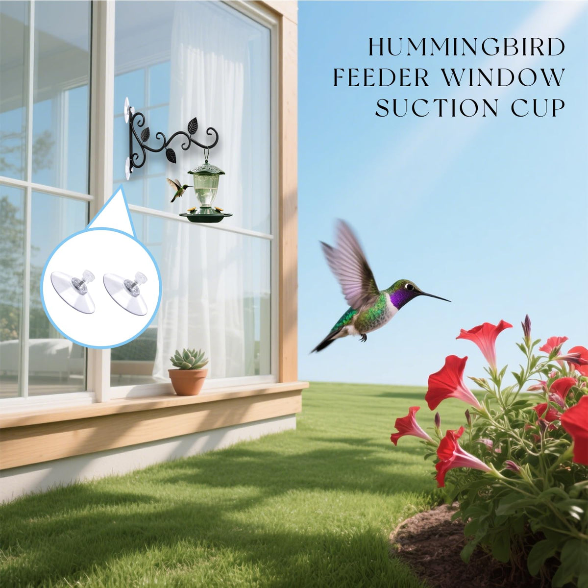 All-weather SNYVVEX hooks withstand rain and sun on outdoor windows