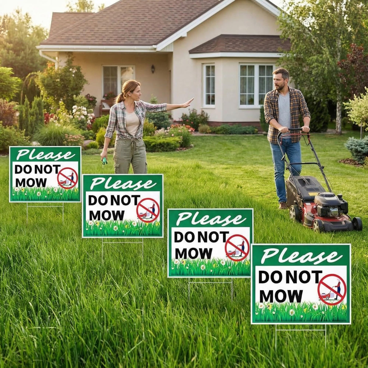 Soaoo corrugated plastic sign is waterproof and durable for long-lasting outdoor signaling
