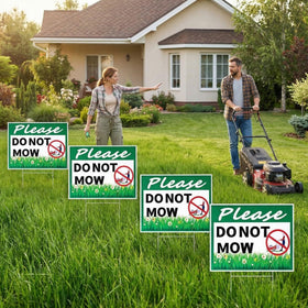 Soaoo corrugated plastic sign is waterproof and durable for long-lasting outdoor signaling
