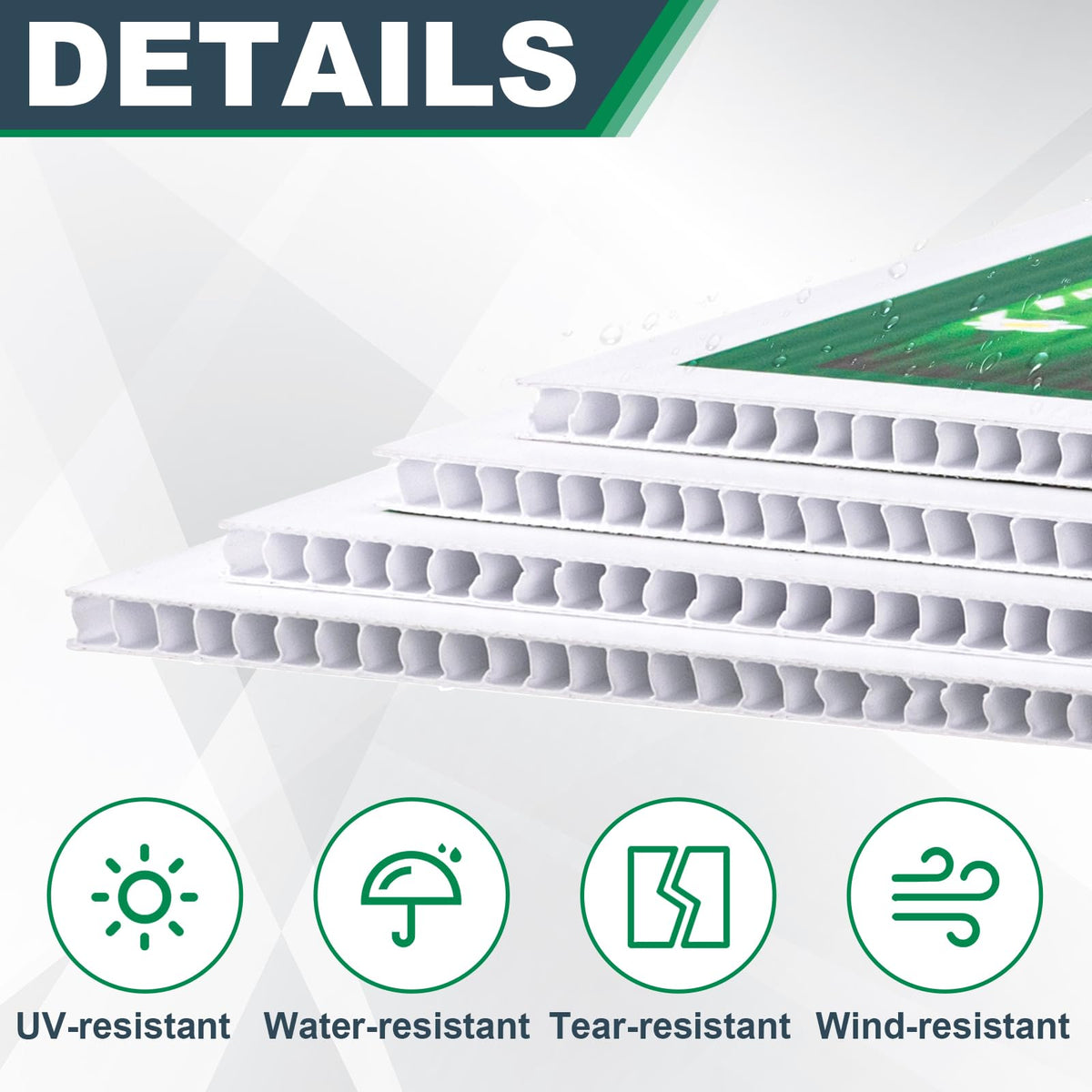 Soaoo metal H stakes secure signs firmly in soft ground for reliable display