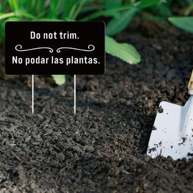 Soaoo easy-install yard sign designed for tool-free setup.