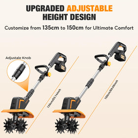 SOARFLY 360rpm pure copper motor delivers strong soil breaking action