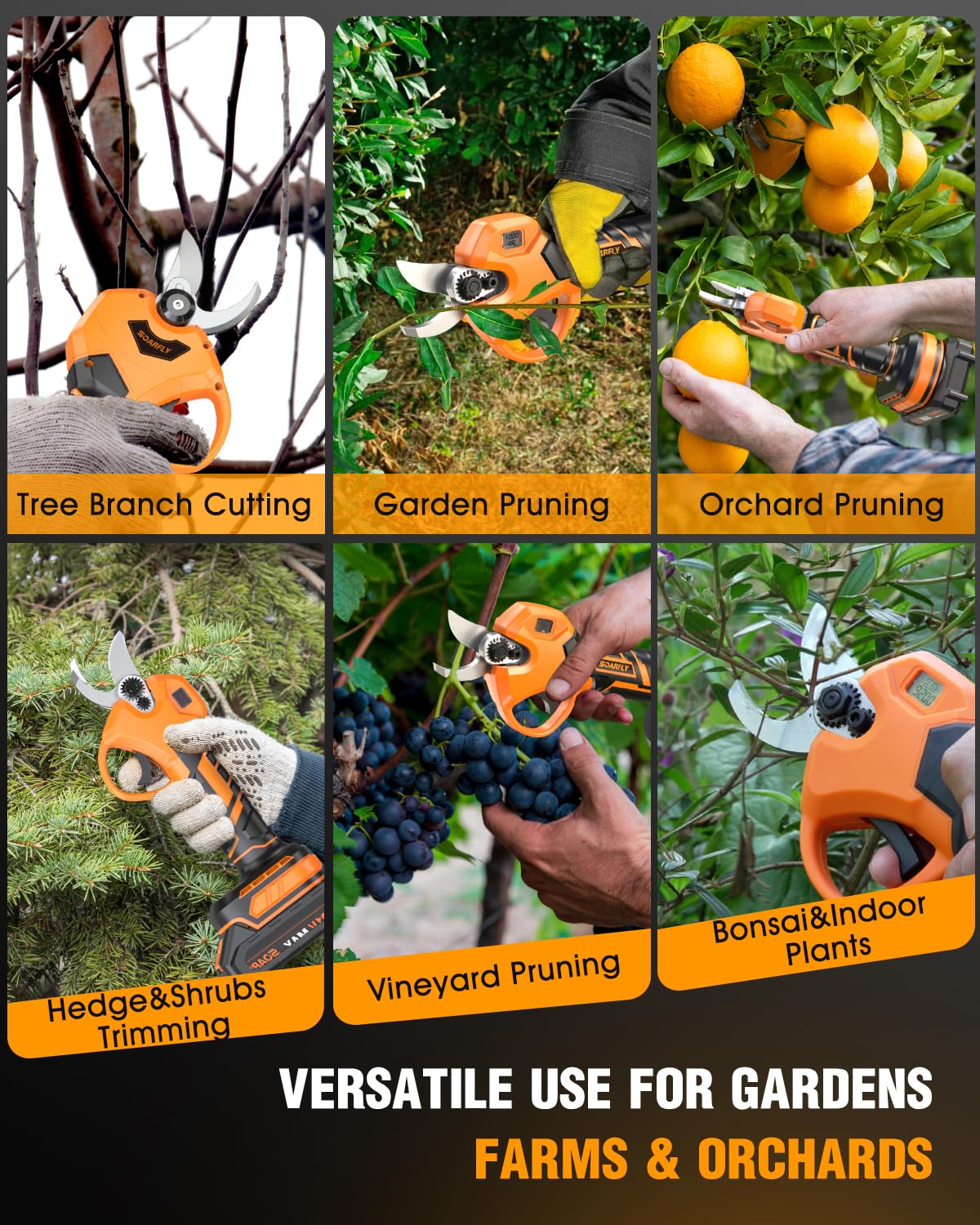 SOARFLY pruning kit suitable for garden and orchard tasks