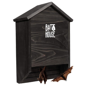 Sobalai bat house exterior view highlighting a durable 15x11x4 inch design for outdoors.
