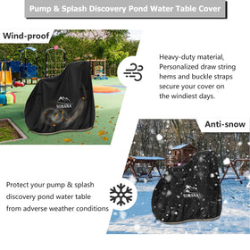 Sobana Kids Water Table Cover provides waterproof shield for outdoor use.