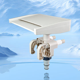 Sodeno Above Ground Pool Fountain durable material for long-lasting pool feature.