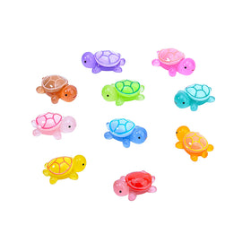SOFREELIU sea turtle luminous figure for glow-in-the-dark aquarium decor.