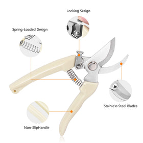 SoftSense stainless-steel blade close-up showing rust-resistant durability