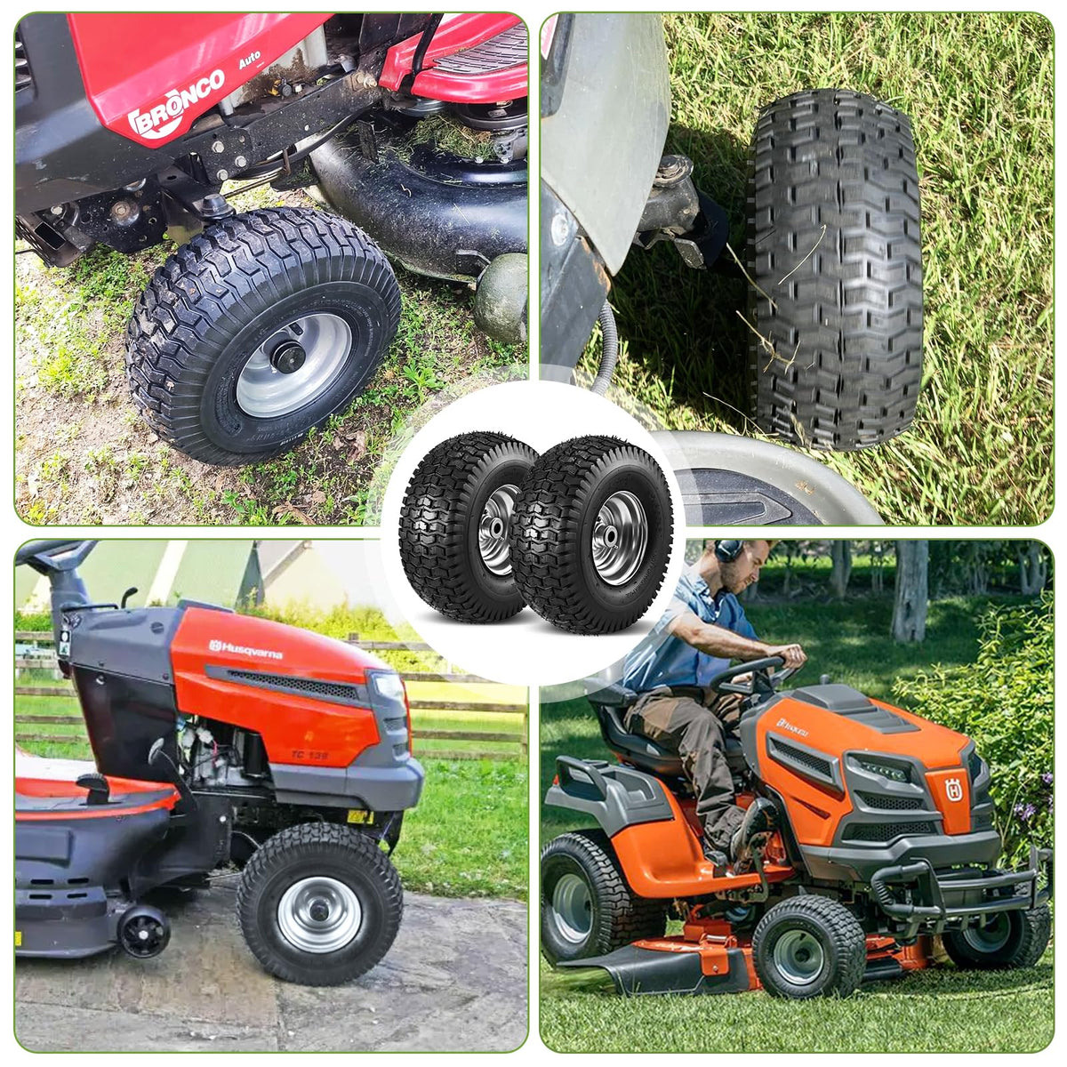 Soiiw compatibility with Craftsman, John Deere, Husqvarna mowers shown.