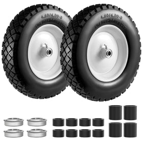 Soiiw flat-free tire and wheel assembly keeps you rolling without flats in the workshop.