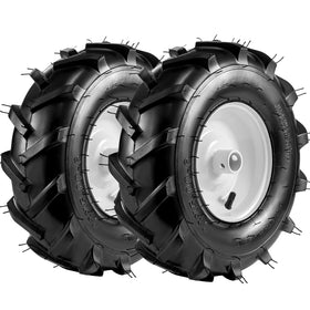 Soiiw tiller tire 13x5-6 front view offers sturdy traction for garden tasks.