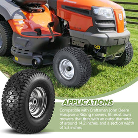 Soiiw two-pack tire and wheel set simplifies replacements.
