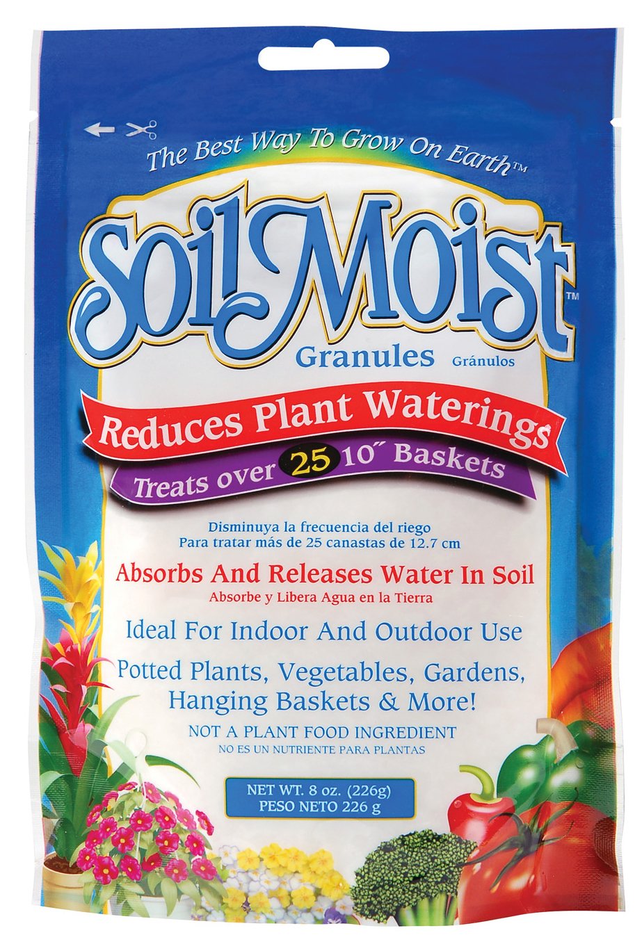 Soil Moist JCD-05SM granules close-up for plant hydration and moisture retention