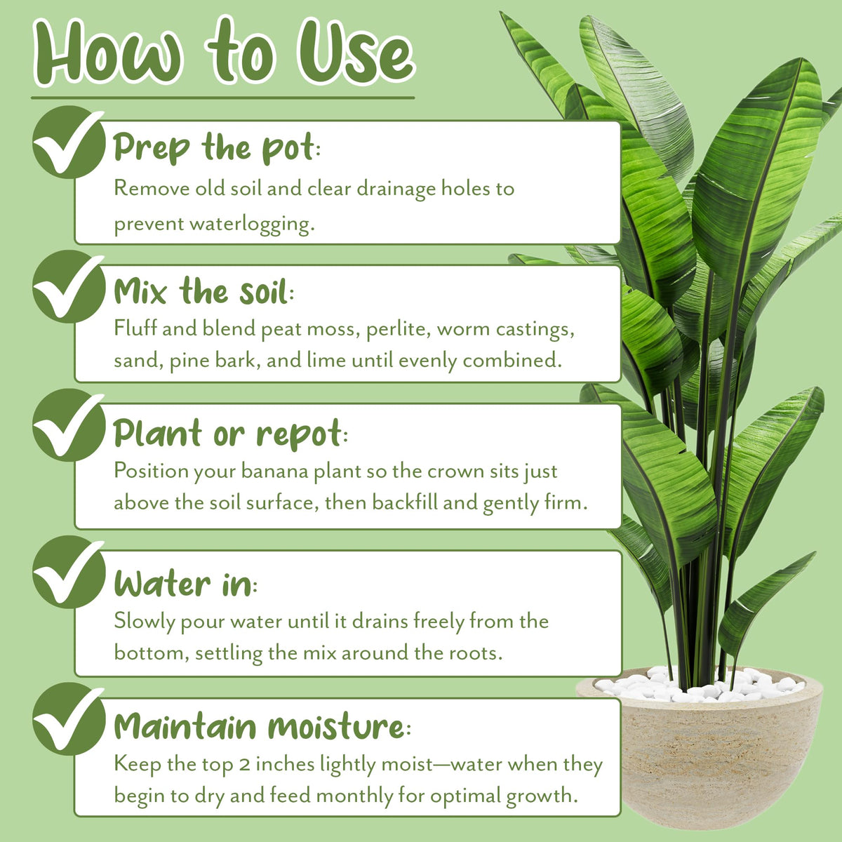 Soil Sunrise 12-quart bag ready for multiple banana planting projects