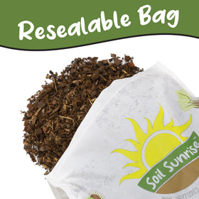 30-quart Soil Sunrise bag ready for large planters and multiple projects.