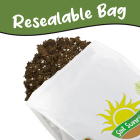 Soil Sunrise 8-quart bag ready for container gardening.