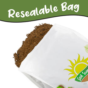 Soil Sunrise 8-quart bag with packaging label