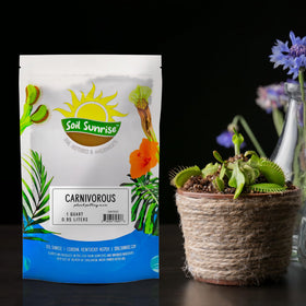 Soil Sunrise Carnivorous Potting Soil supports sundews with balanced moisture.