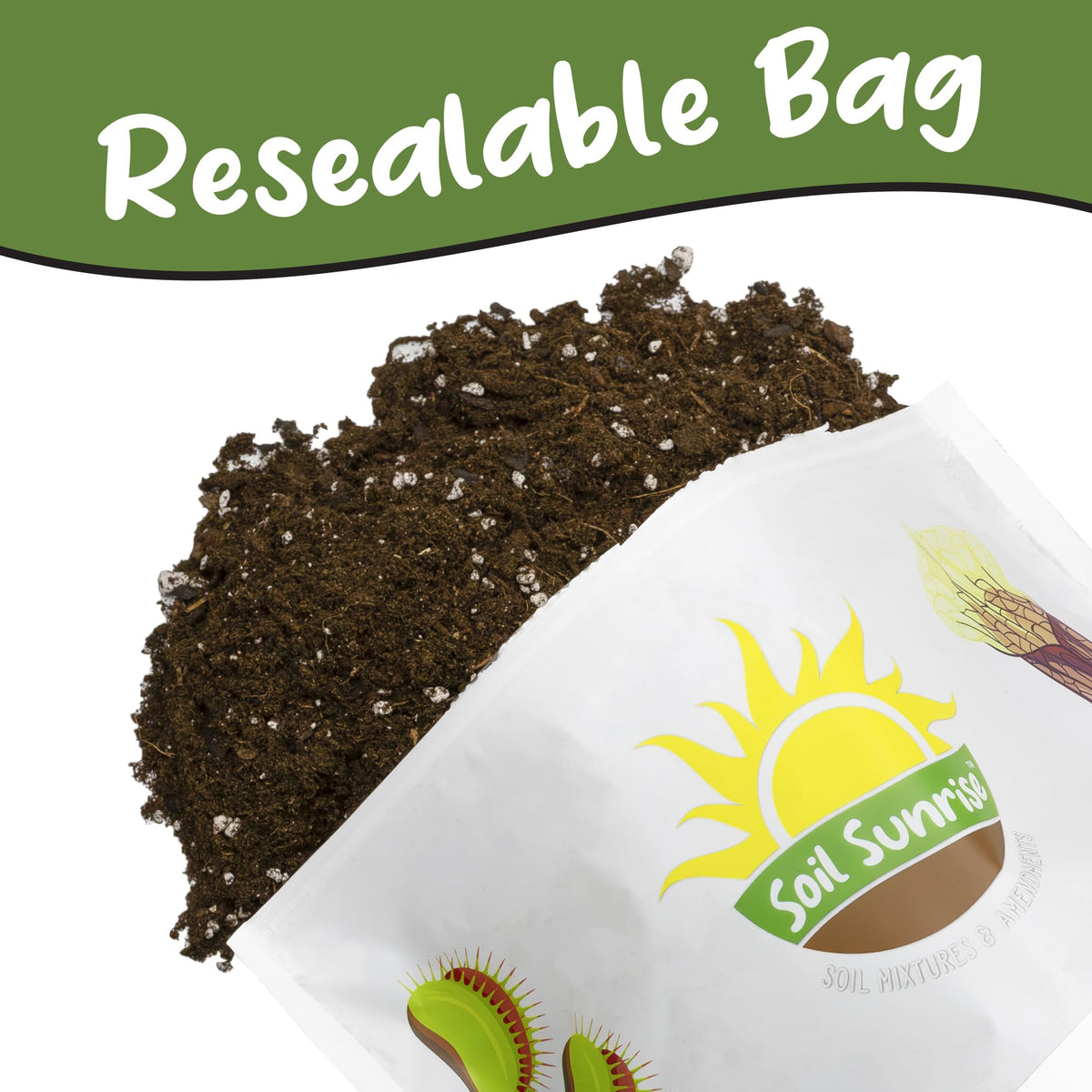 Soil Sunrise suitable for indoor-outdoor use with jade plants.