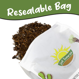 Soil Sunrise ingredients list highlights pine bark and pumice