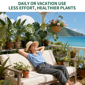 Soilagua suitable for indoor or outdoor use in daily plant care routines