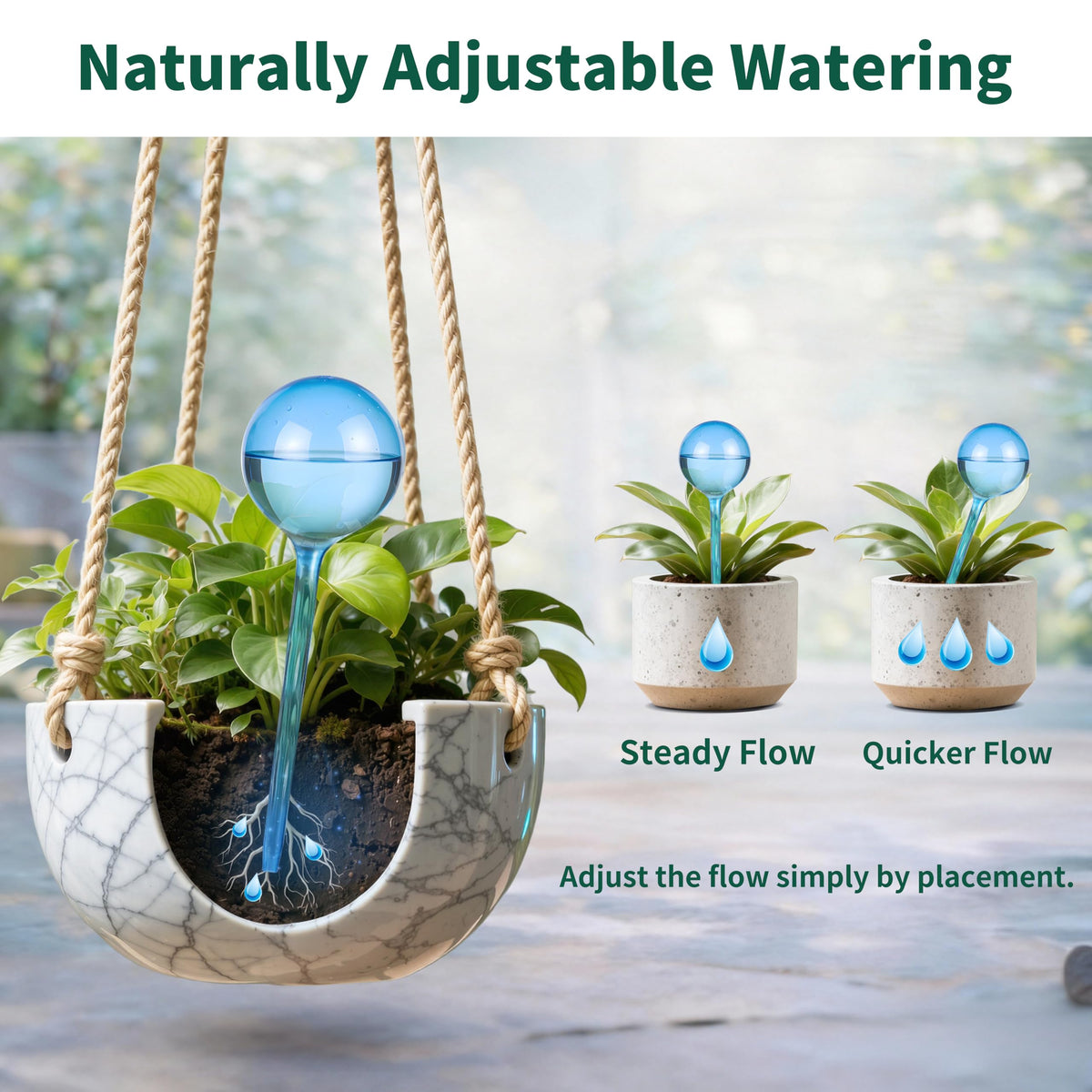 Soilagua thick PVC construction signals durable, reusable watering tool