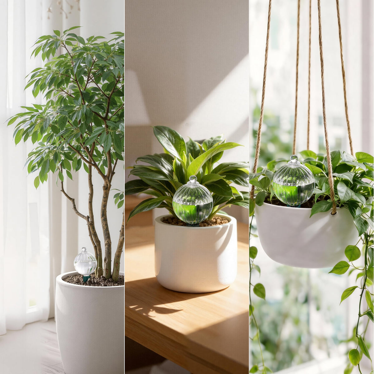Soilagua two-pack package for convenient plant care