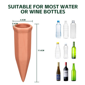 Soilagua vacation-plant-watering-device helps plants stay hydrated while you are away.