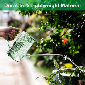 Soiwapot bonus shower head provides gentle watering for seedlings and delicate plants.