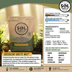 Sol Soils root health closeup reveals healthy, well-aerated roots.